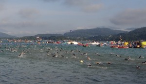 Ironman Austria - Schwimmstart